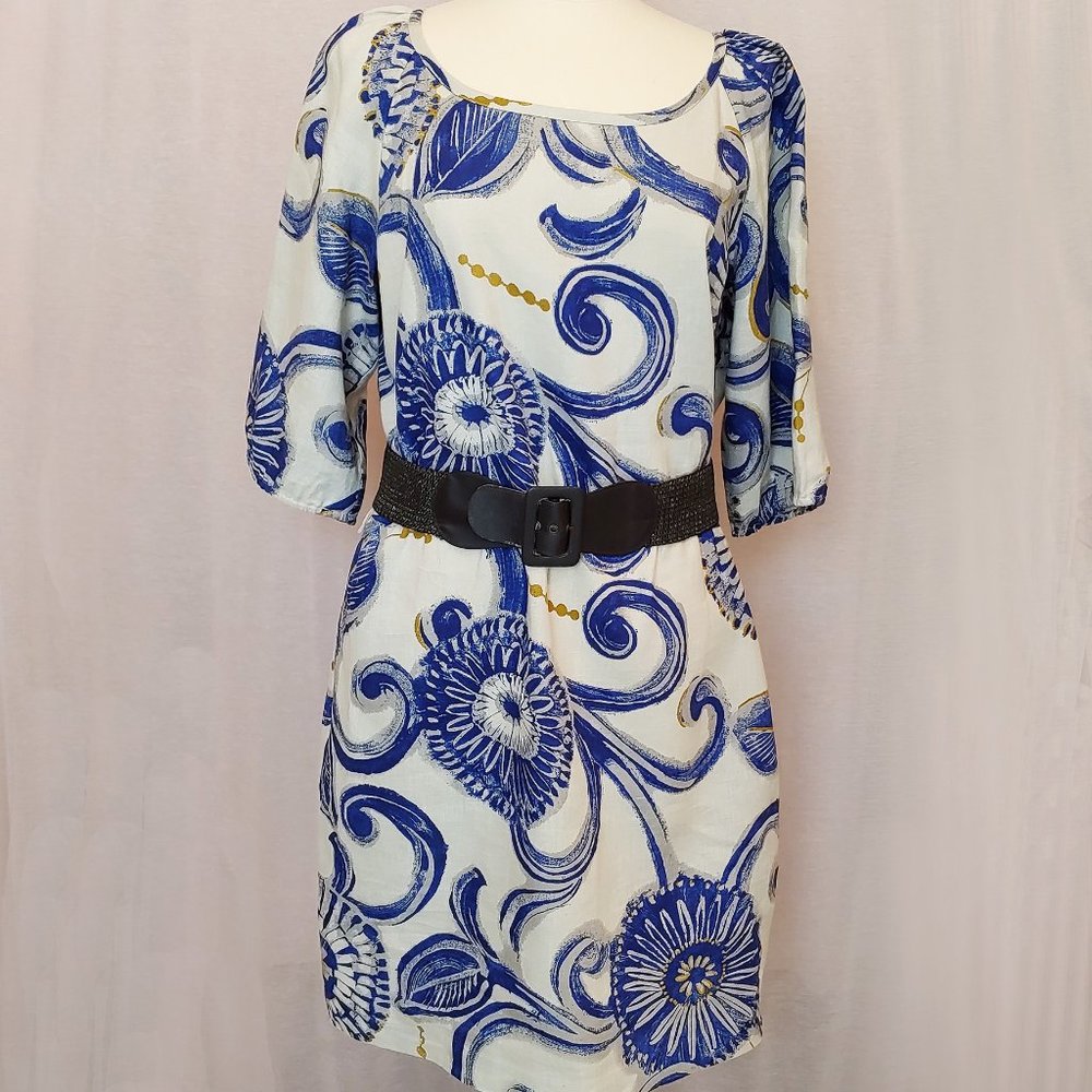 Suzu Chin for Maggy Boutique Linen Mini dress